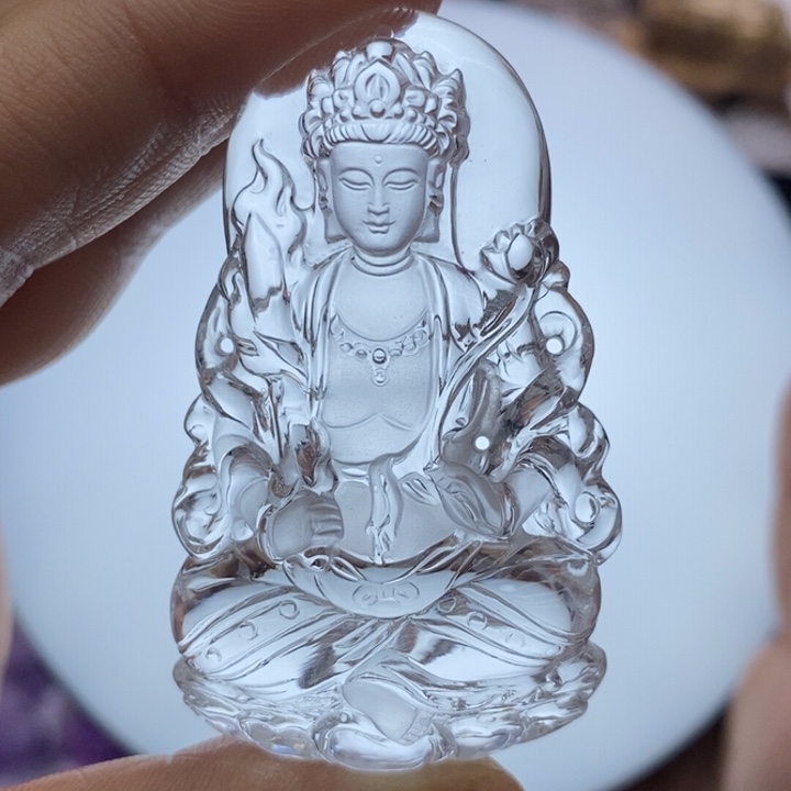 水晶颈饰未镶嵌?***栾定制