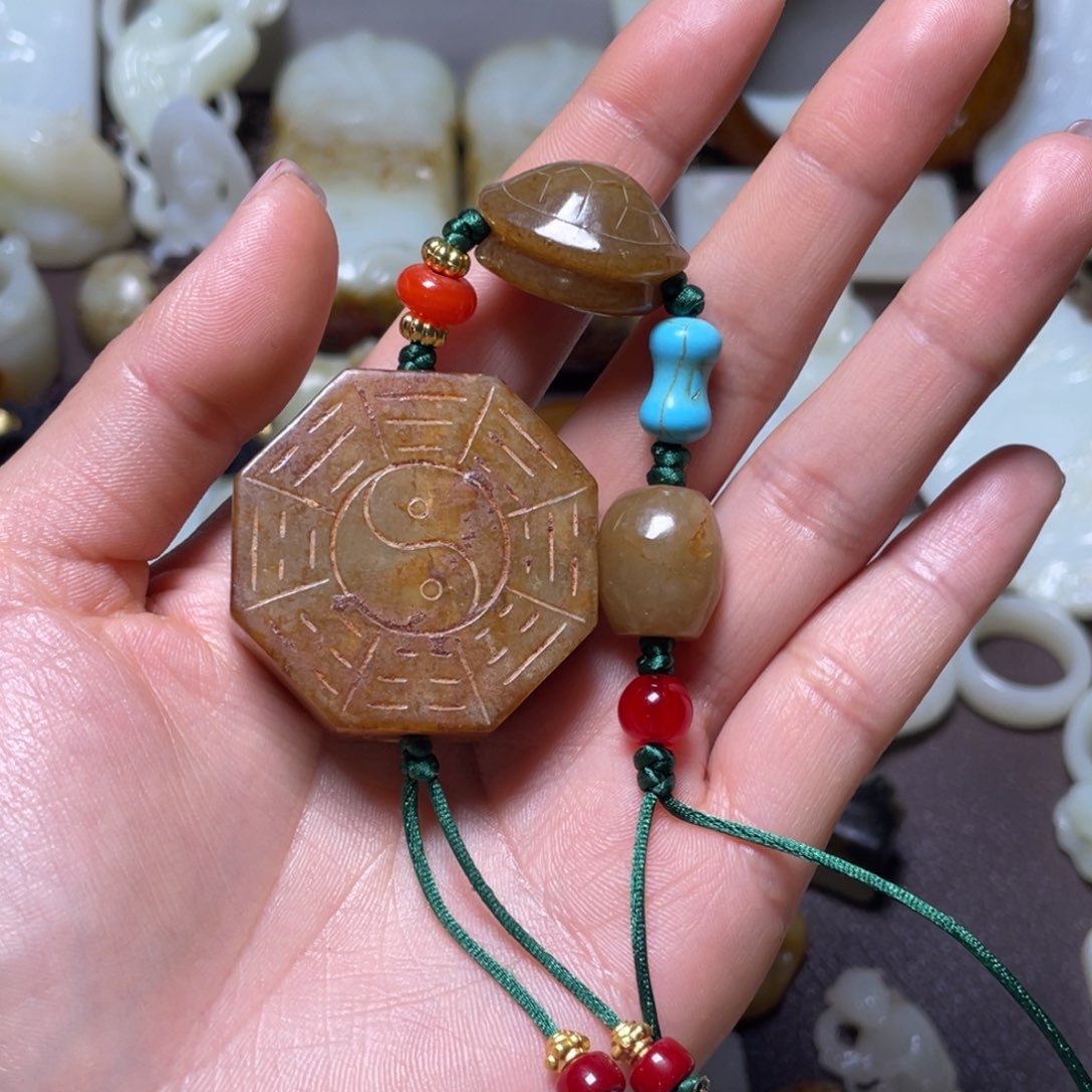 【闪购商品】和田玉挂件未镶嵌A****人