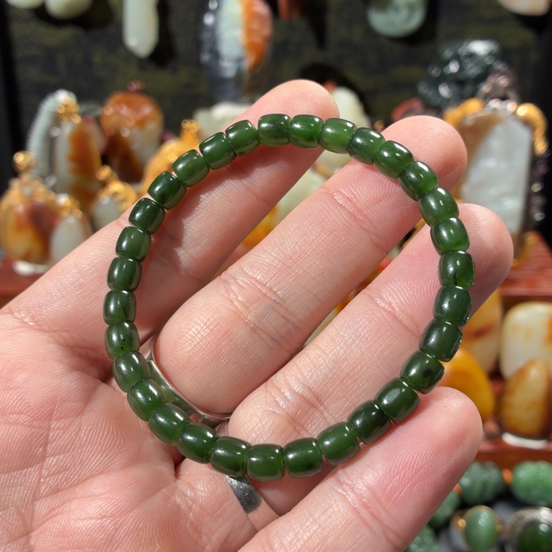 和田玉（碧玉）未镶嵌颈饰