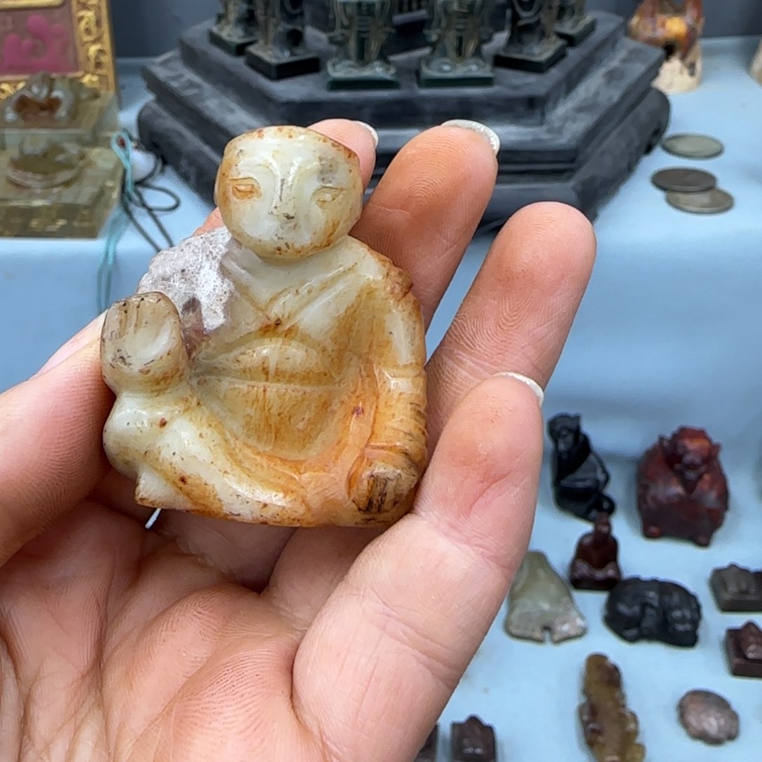 未镶嵌和田玉（糖玉）挂件