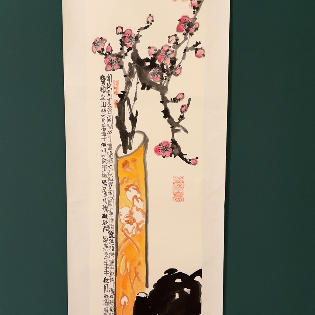 国画邹联富老师的作品