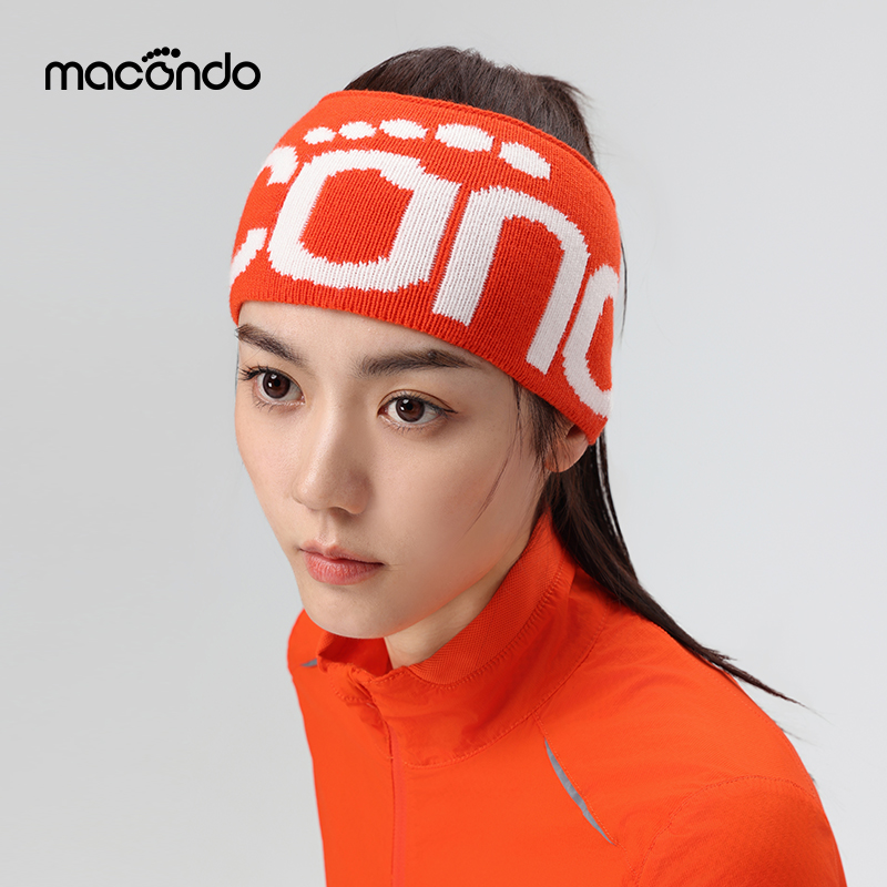 【正品】马孔多运动发带 环保纱线保暖 止汗马拉松训练跑步束发头带