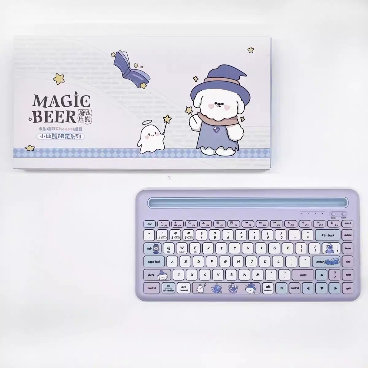 准新品  A-654小比熊限定系列蓝牙键盘