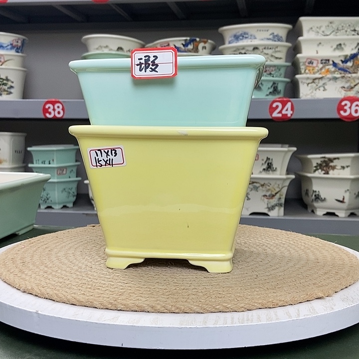 紫砂宜兴紫砂花盆