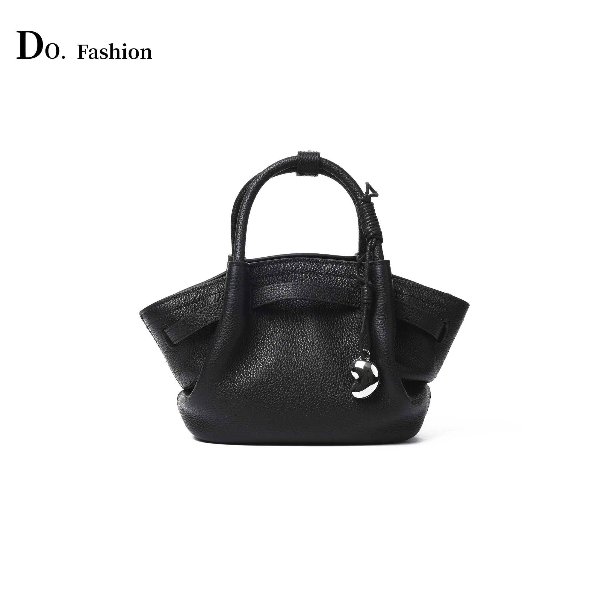 【Do.Fashion欧阳】“饺子包” 经典头层牛皮精致手提包