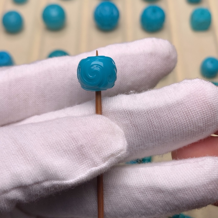 绿松石未镶嵌绿松石博古11.2