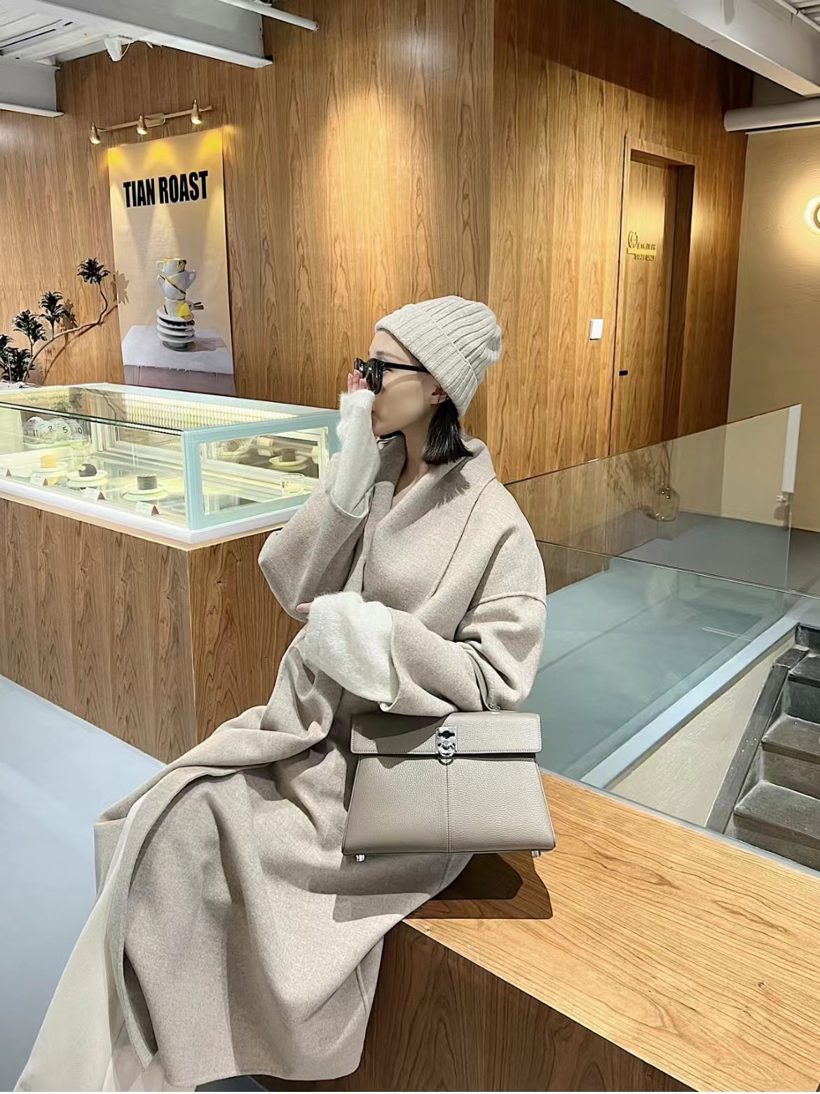 [双珠]新年礼物时尚高定单肩手拎女士包包