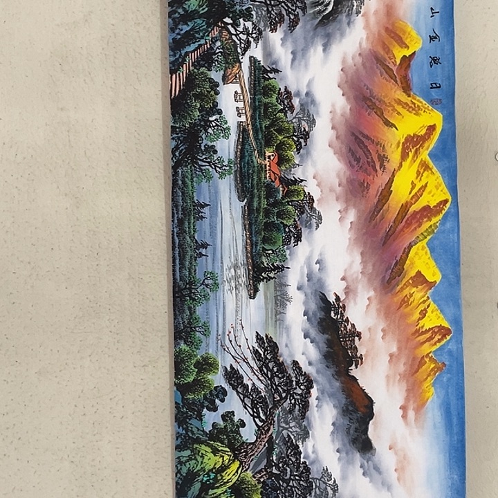 国画国画作品集的故事