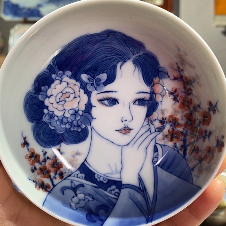 杯景德镇手工手绘陶瓷，高亮兴老师作品