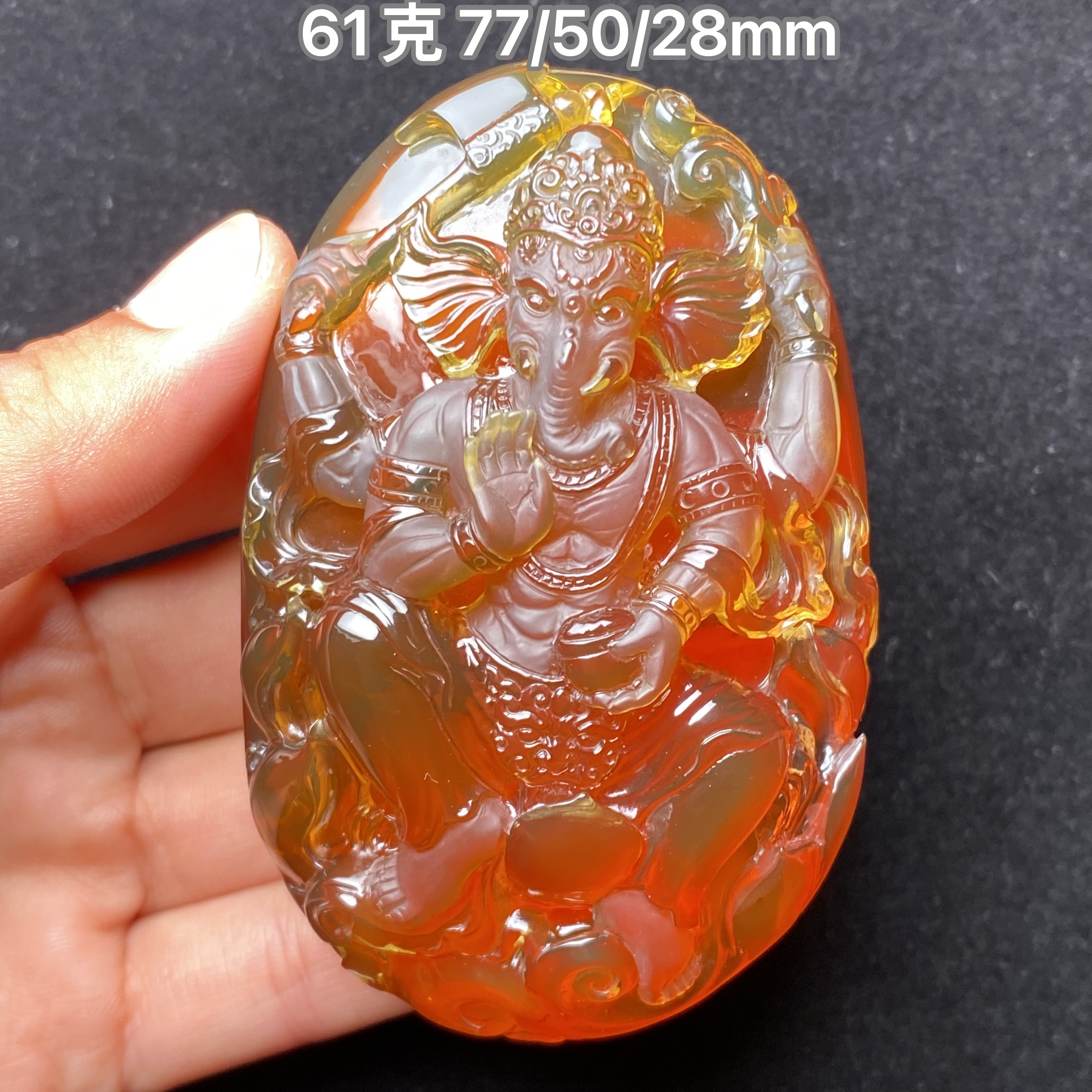 【小伊琥珀】61克果冻茶蜜料大师工象神