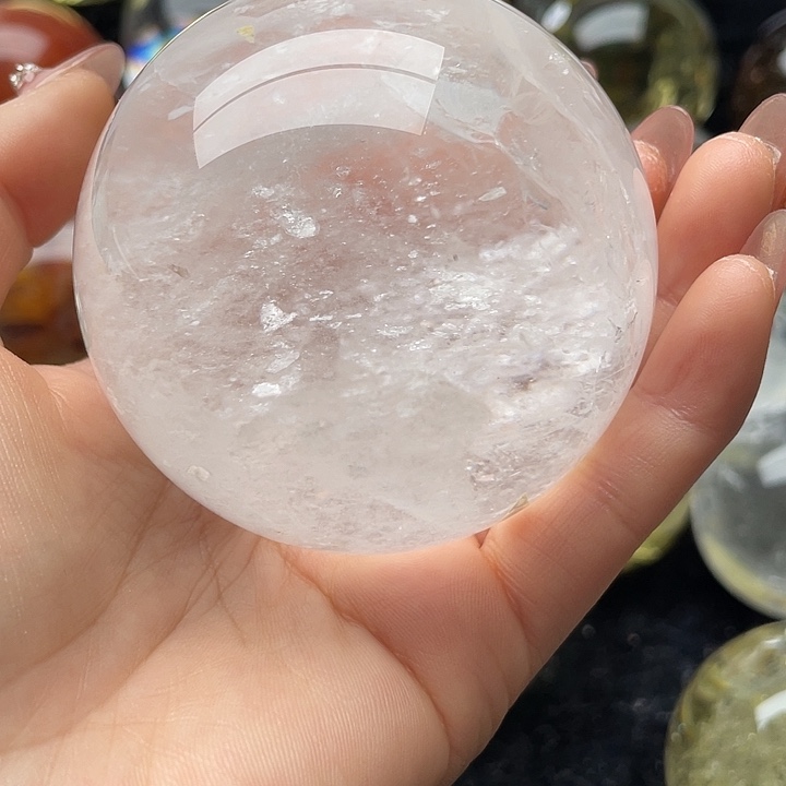 水晶未镶嵌珠宝半成品