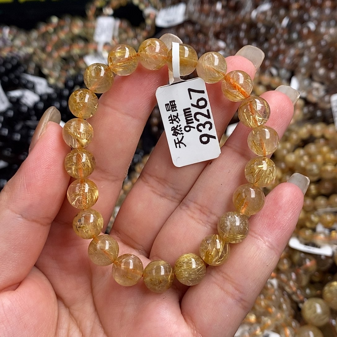 水晶手链未镶嵌水