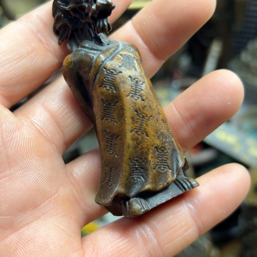 铜摆件欢迎欢迎你