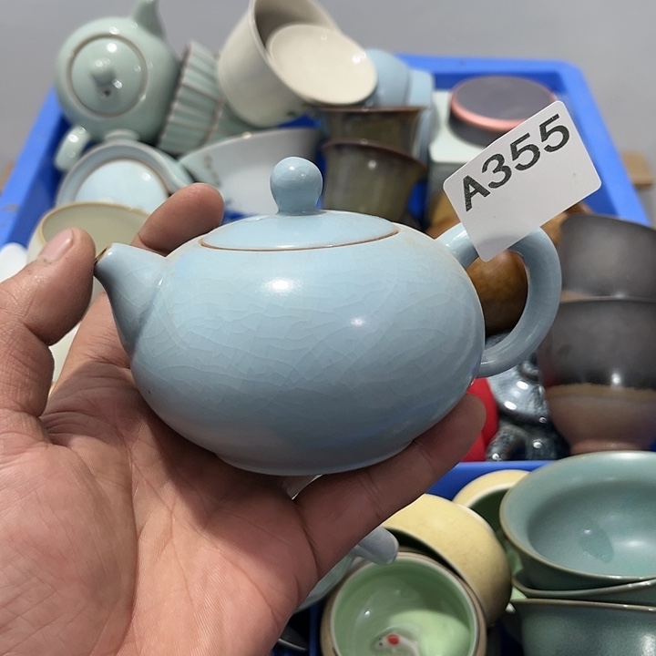 茶具默认微瑕瓷器、茶具、壶、摆件，介意勿拍 