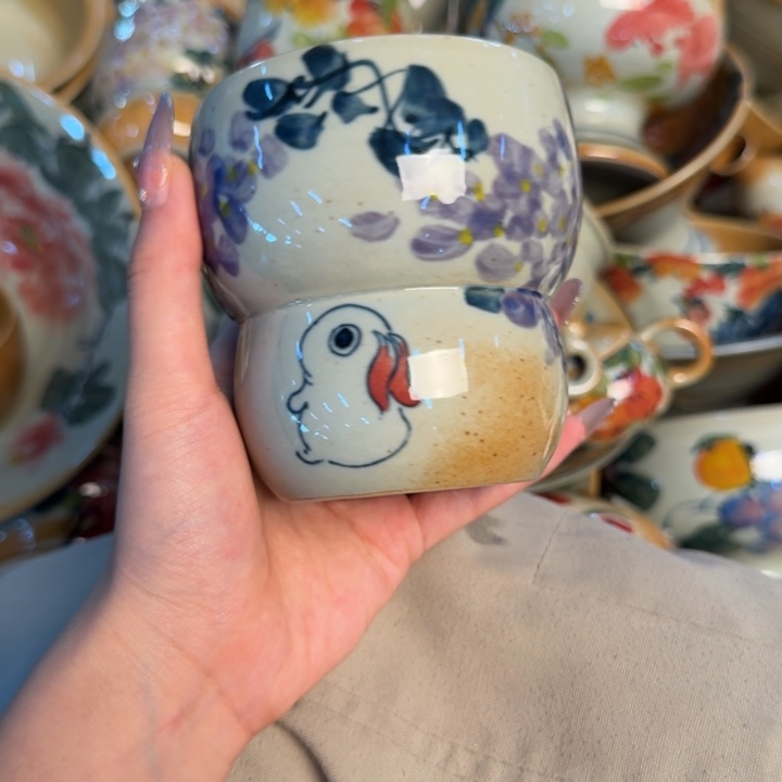 瓷片景德镇陶瓷手工手绘