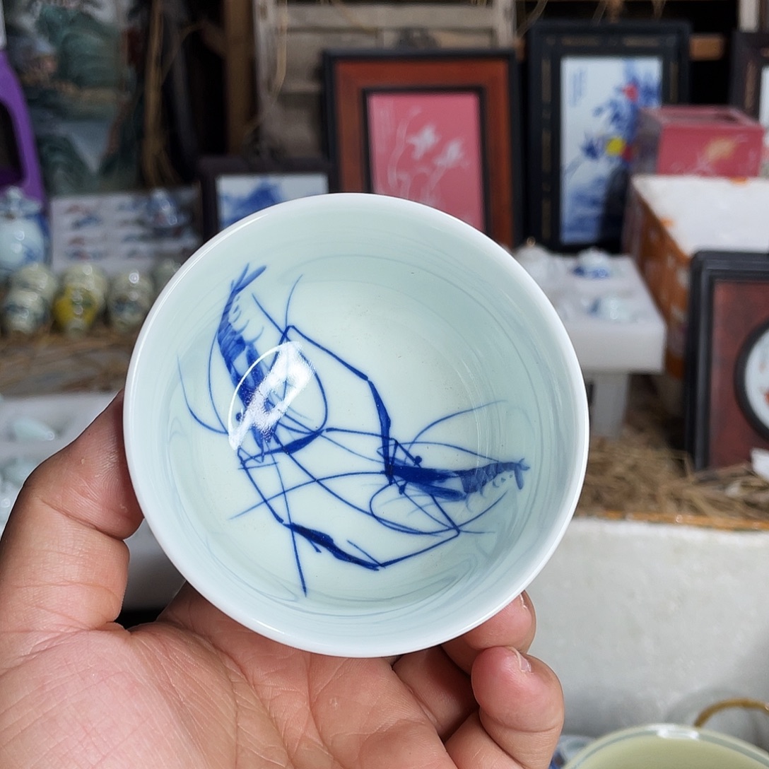 杯景德镇陶瓷艺术品