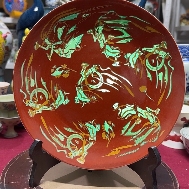 摆件工艺品瓷片装饰