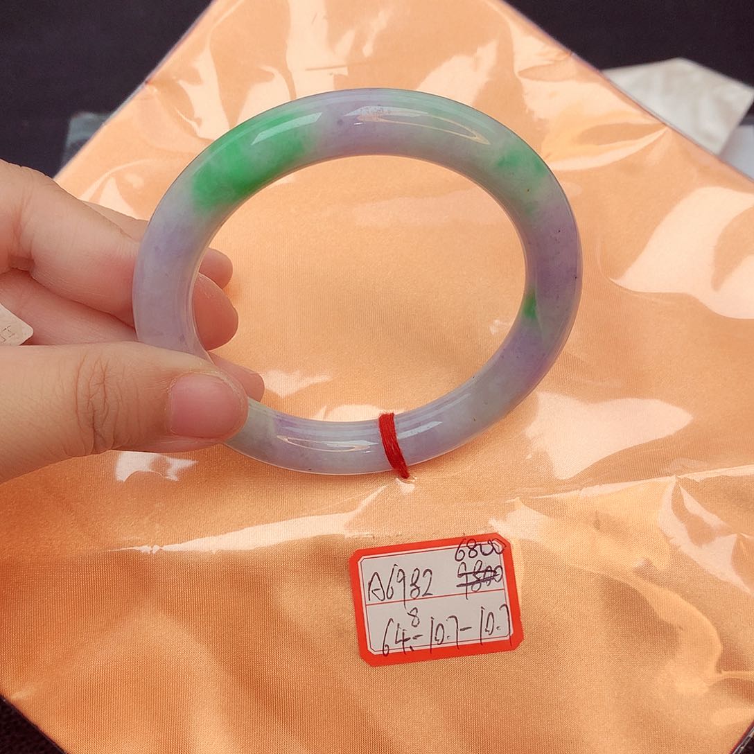 翡翠手镯未镶嵌天然缅甸翡翠A货