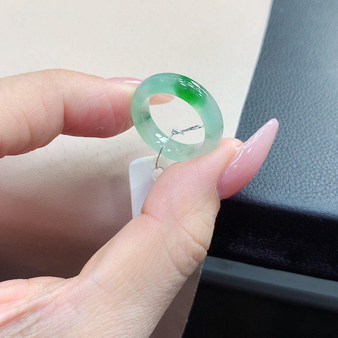 未镶嵌戒指翡翠10.11号