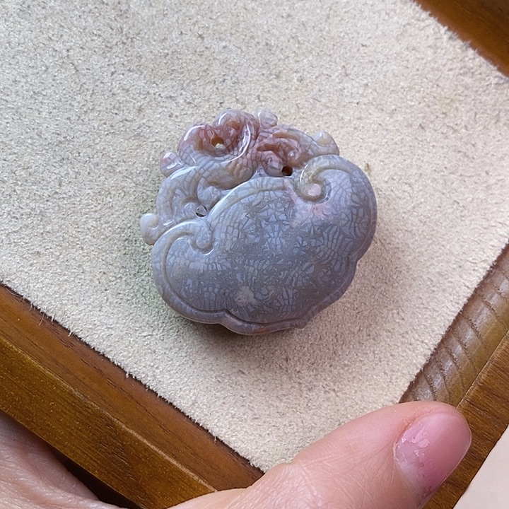 硅化玉吊坠(不含链)未镶嵌