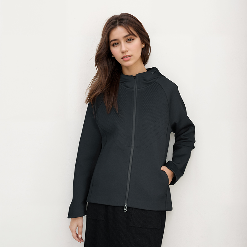 女士休闲针织外套开衫  野杏情侣  LB-TN5301