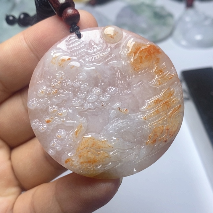 颈饰未镶嵌翡翠翡翠