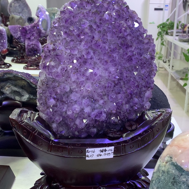 紫晶大型摆件（非配饰）未镶嵌