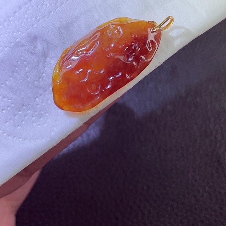 翡翠18K金镶嵌颈饰翡翠