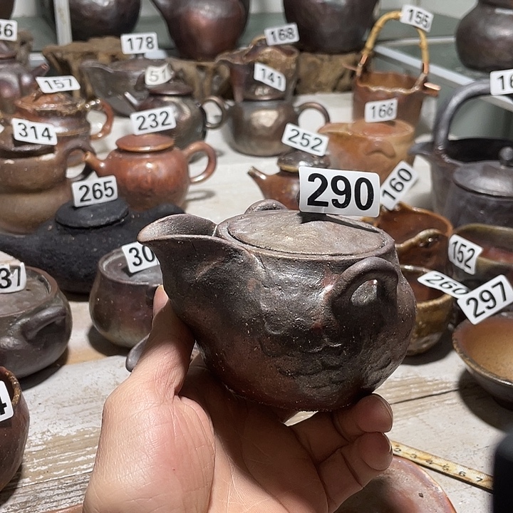 纯手工柴烧茶具精品