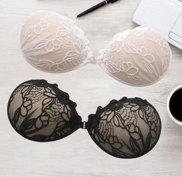 婚纱乳贴胸贴聚拢上托硅胶芒果隐形防滑防走光内衣