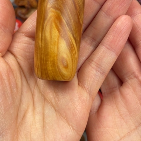 【闪购商品】柏木（崖柏）正宗太行陈化黑油把件