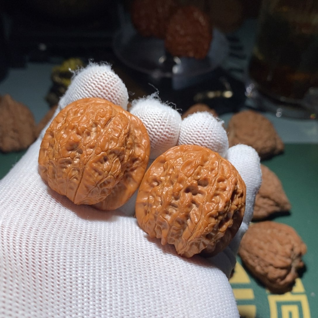 文玩核桃吊坠血麒麟