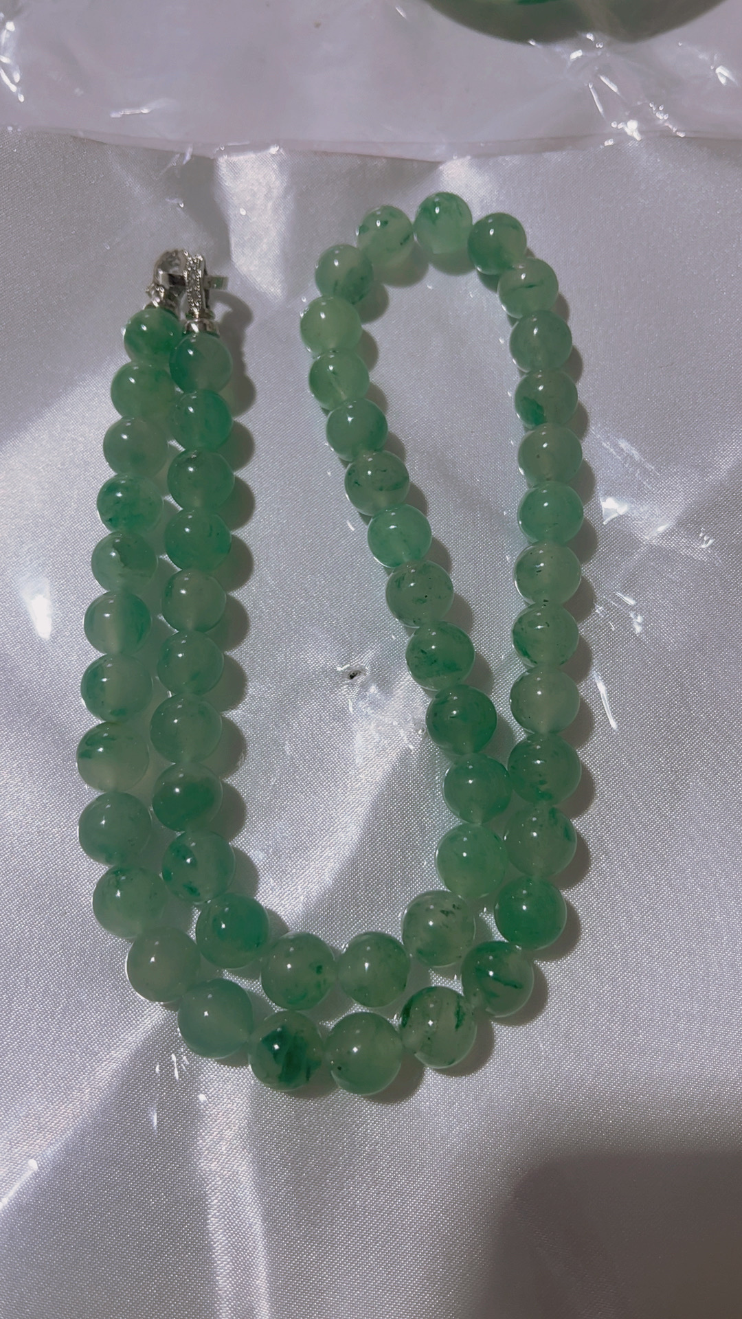 定制天然石英质玉非洲翠项链10+mm展示链接多样性择优拍一发一