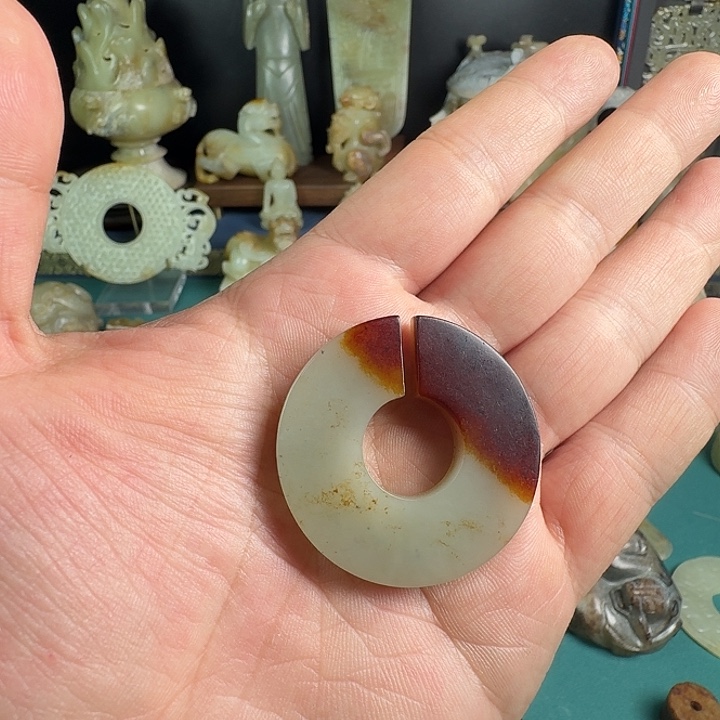 和田玉（糖玉）未镶嵌挂件