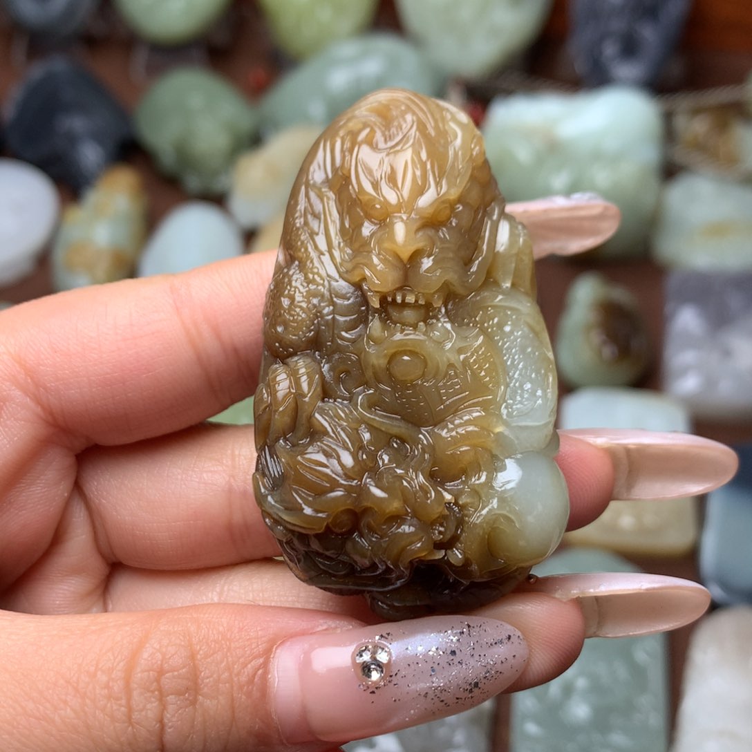 和田玉挂件未镶嵌