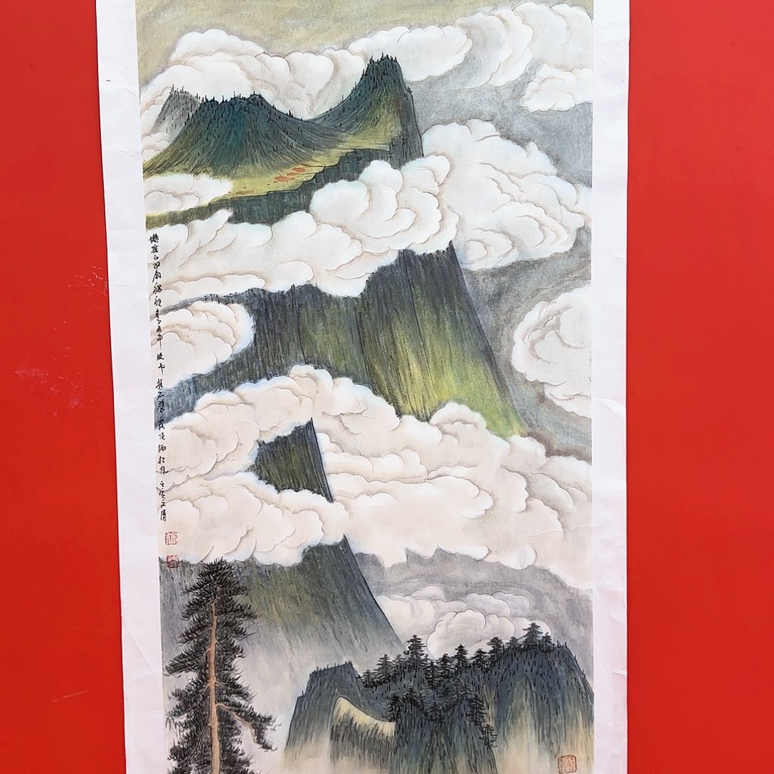 国画国画作品徐文清原作