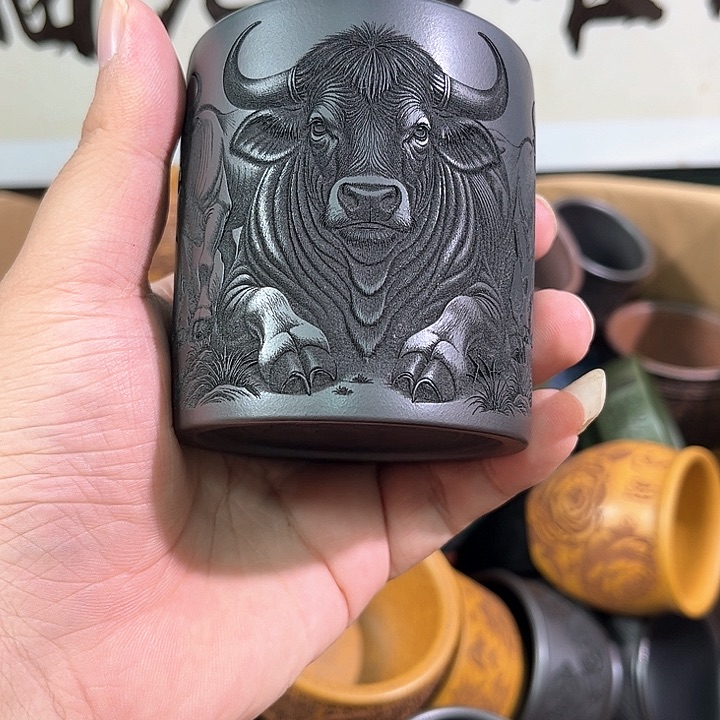 茶杯紫砂全手工紫砂主人杯