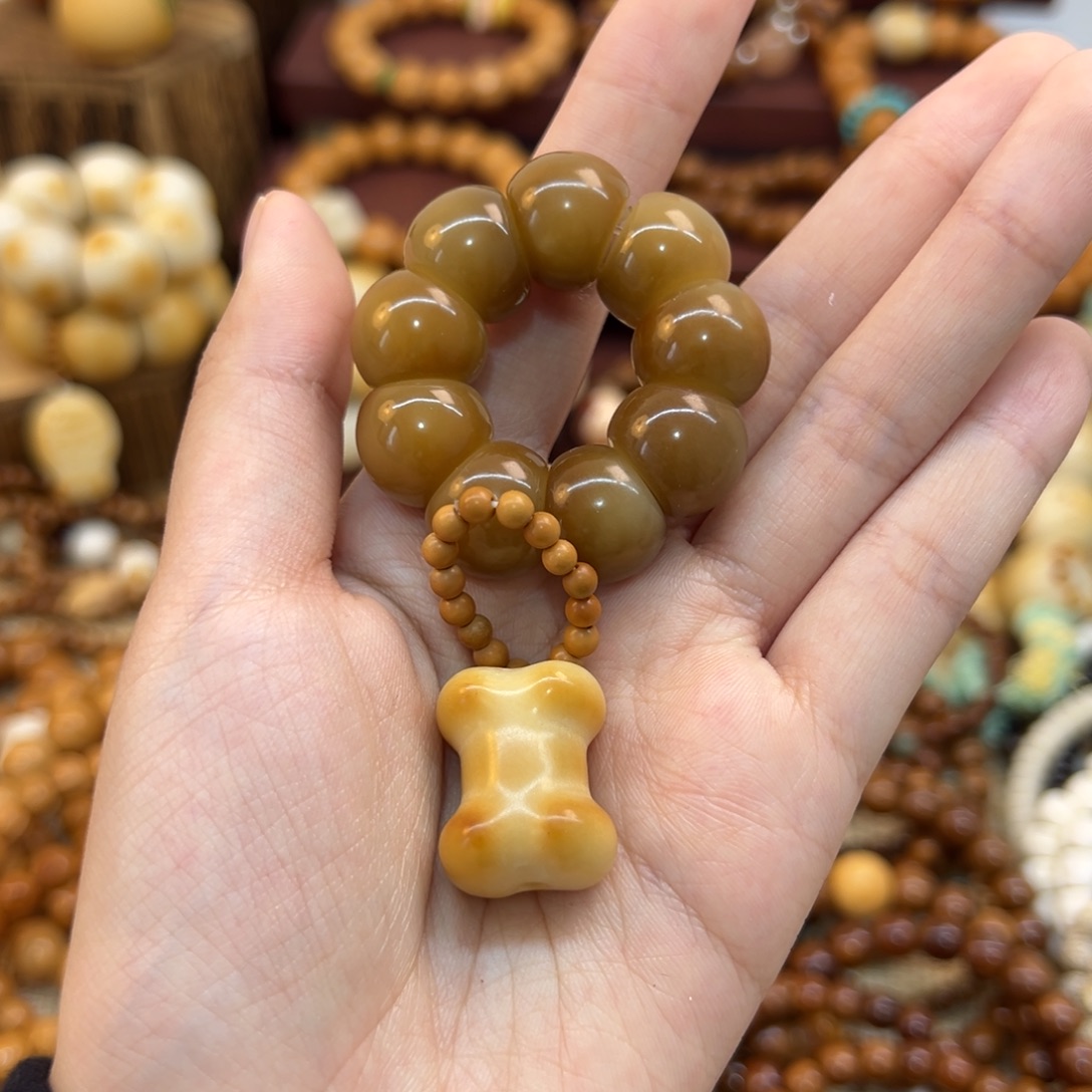 泡***师把件菩提根/象牙果手捻