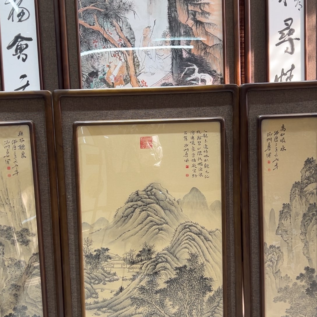 多***梦国画亲笔手绘作品