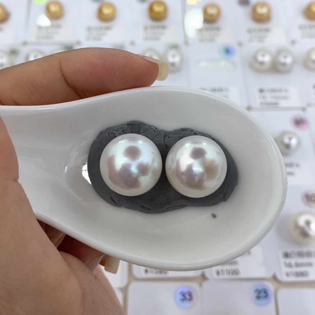 海水珍珠未镶嵌颈饰15-16mm澳白9