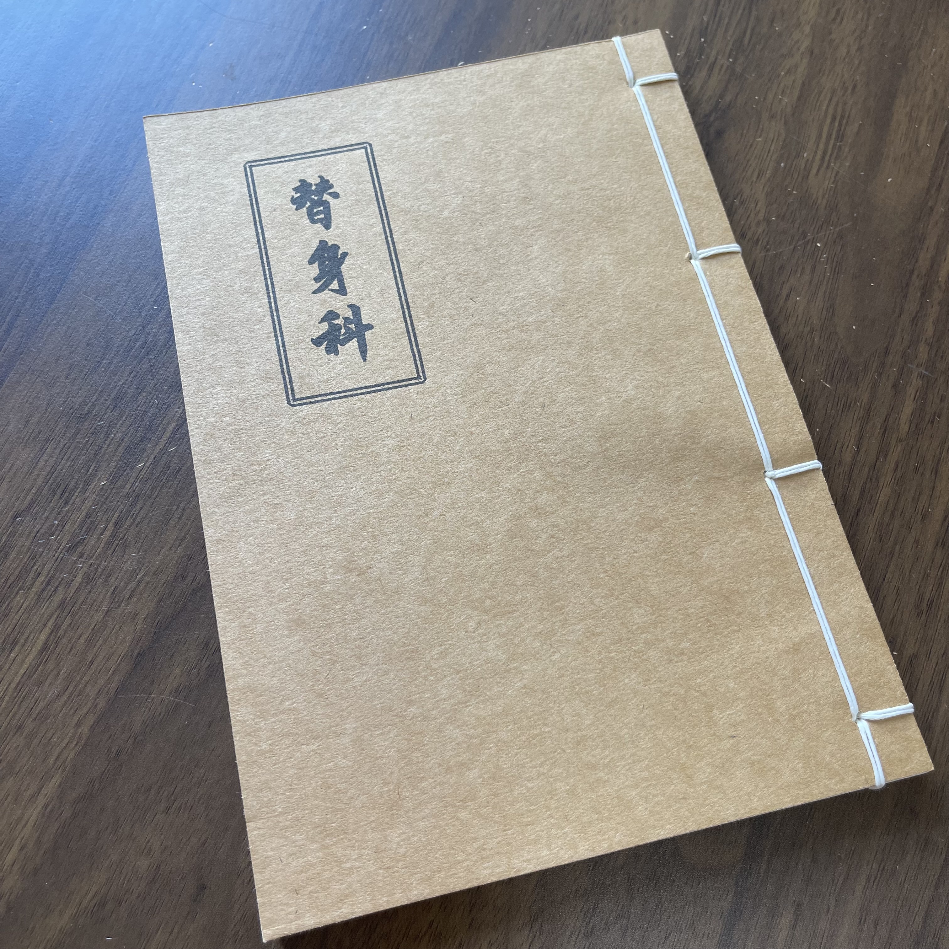 替身科 手工线装 28筒子56页 国学古籍32开