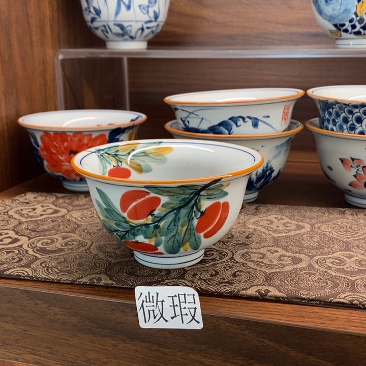 釉下老陶泥手工绘制