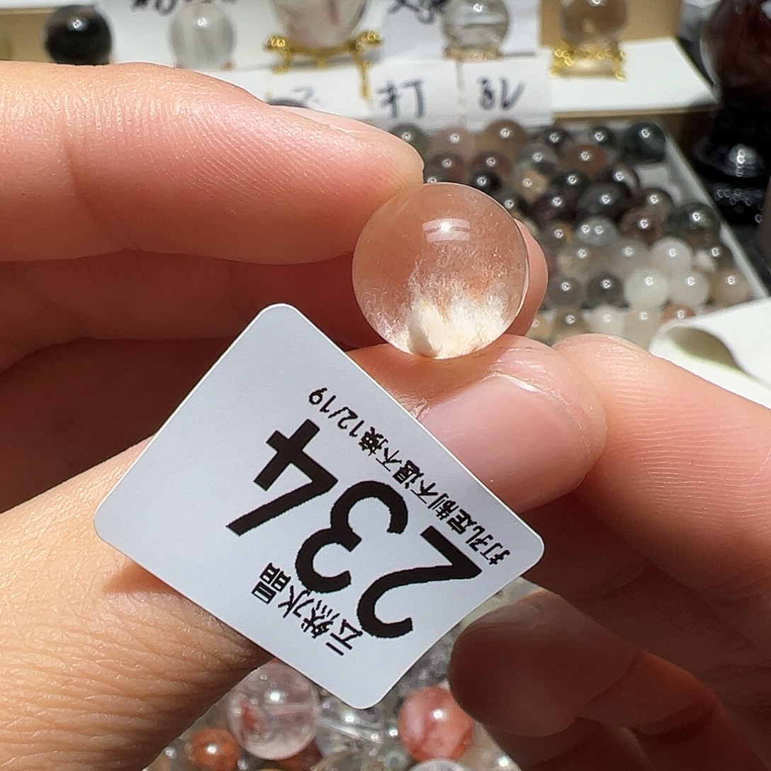 珠宝半成品水晶未镶嵌