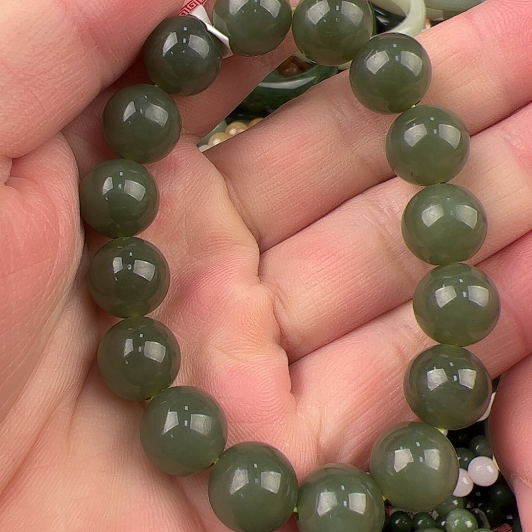 和田玉手链未镶嵌