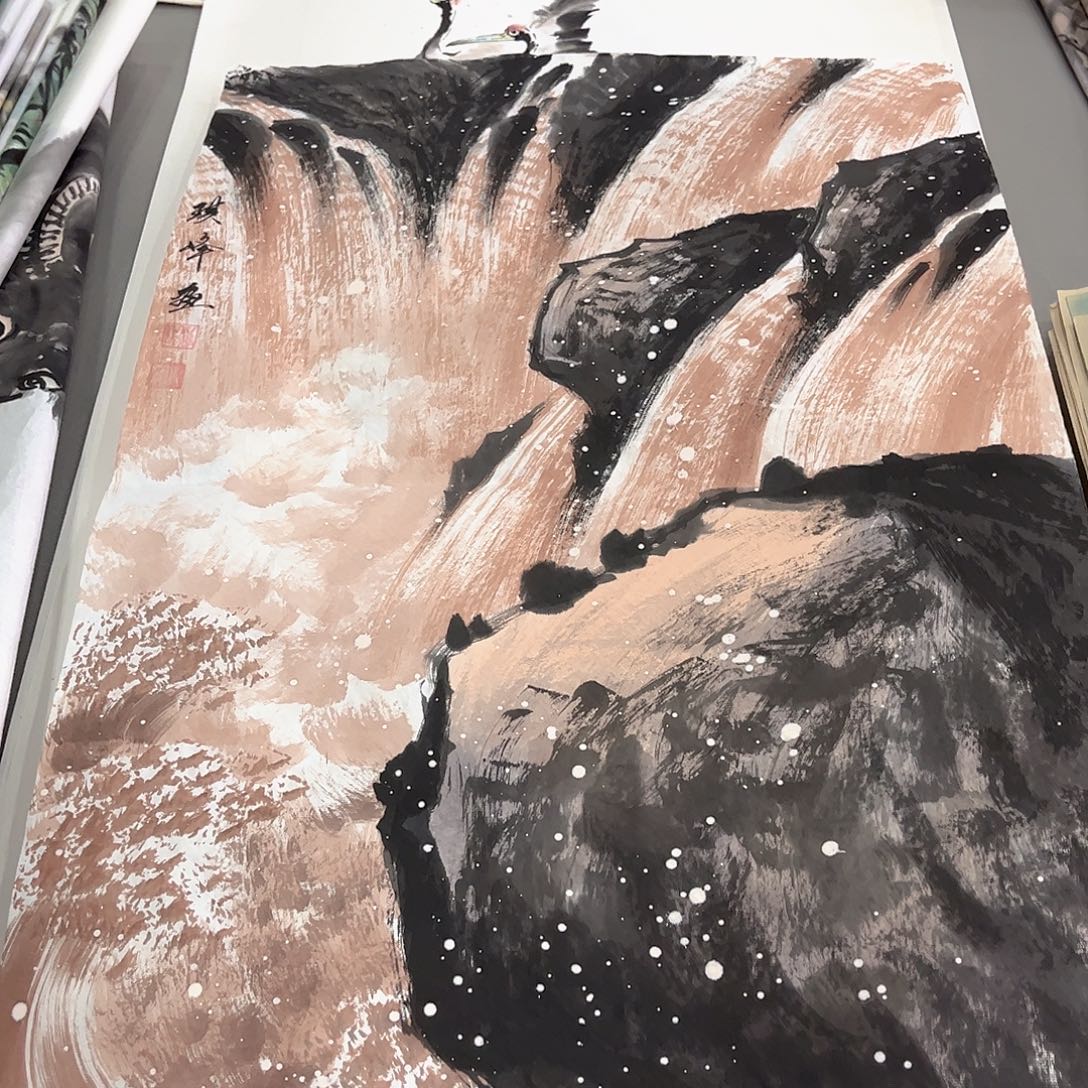 国画ZH精品国画单幅任发