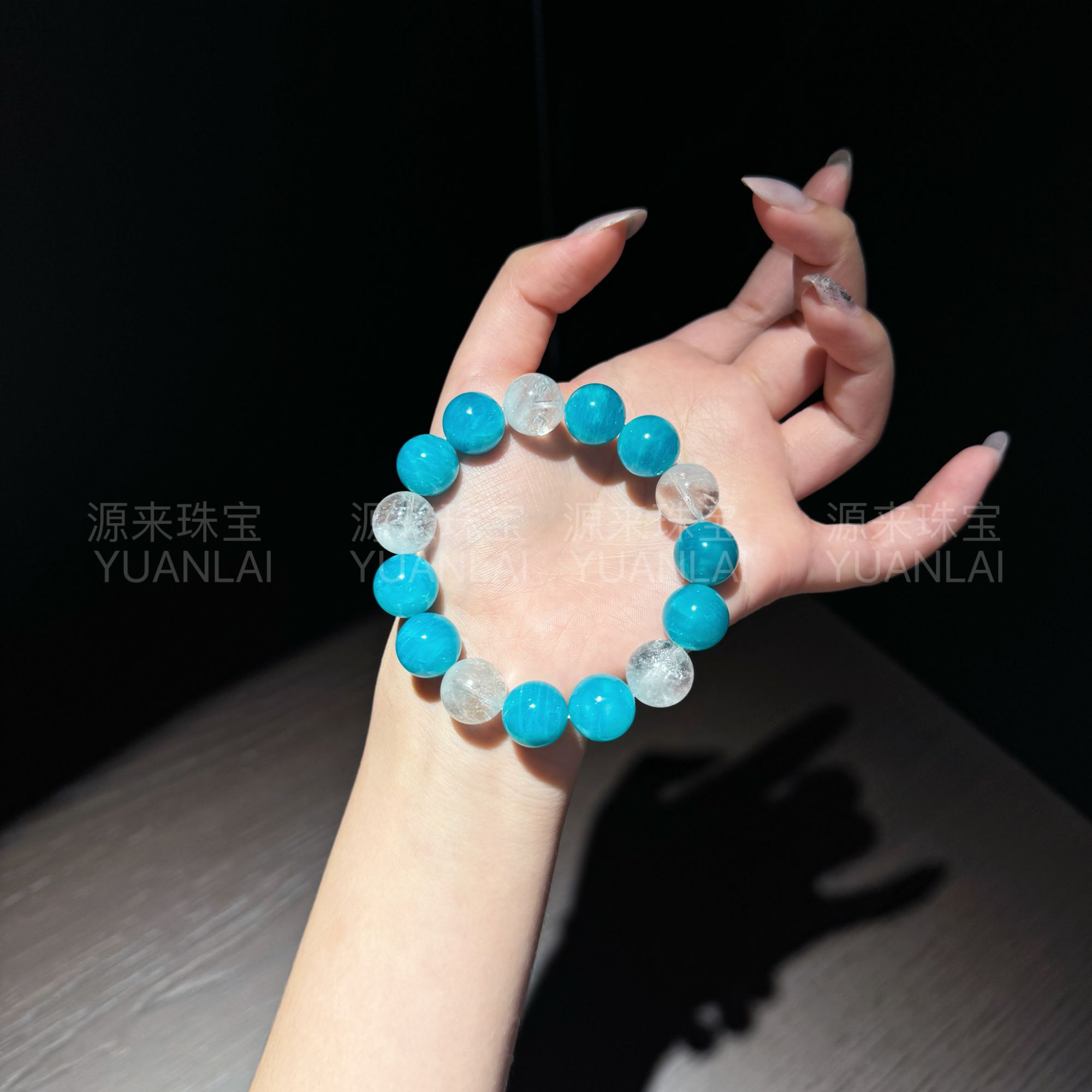 源源手作*花木兰天河石水晶手串 FL36