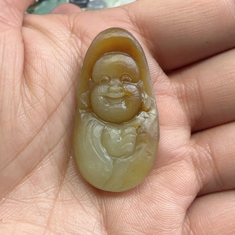 和田玉（糖玉）颈饰未镶嵌定制