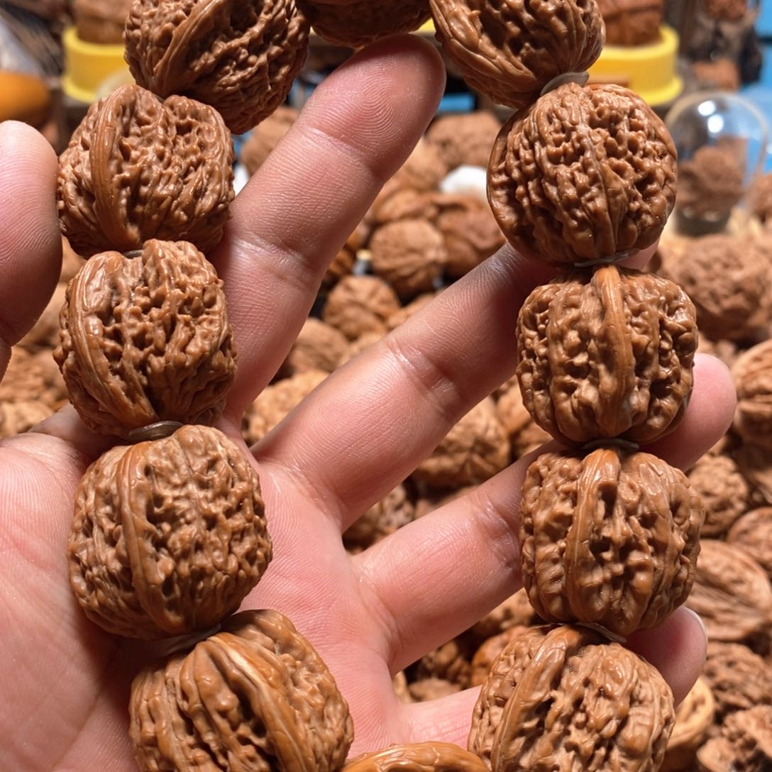 吊坠文玩核桃中****亮不退不换