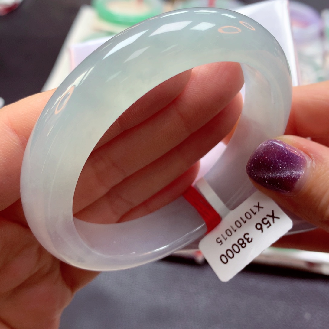 翡翠手镯未镶嵌41号85