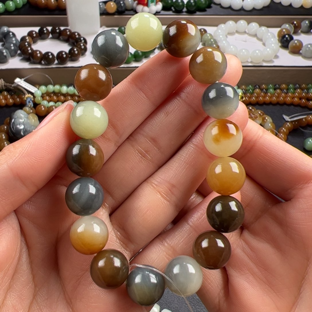 和田玉手链未镶嵌